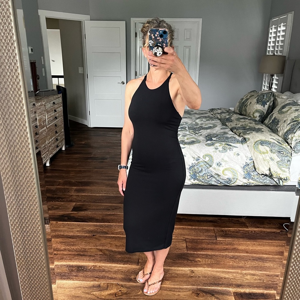 Athleta Black Maxi Dress